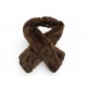 NEUF VINTAGE ECHARPE CHRISTIAN DIOR EN FOURRURE DE ZIBELINE + BOITE FUR SCARF