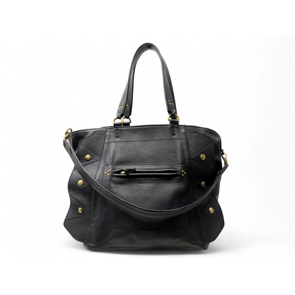 SAC A MAIN JEROME DREYFUSS ROGER 3664884108770 CUIR DE BUFFLE HANDBAG PURSE 920€