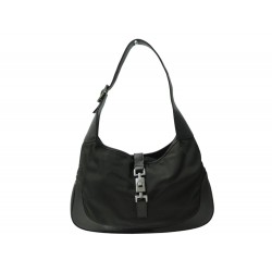 SAC A MAIN GUCCI JACKIE 001.3306 TOILE ET CUIR MARRON BROWN CANVAS HANDBAG 2450€