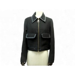 VESTE LOUIS VUITTON COURTE ZIPPEE M 38 NICOLAS GHESQUIERE EN LAINE JACKET 3600€ VESTE LOUIS VUITTON COURTE ZIPPEE M 38 NICOLAS GHESQUIERE EN LAINE JACKET 3600€