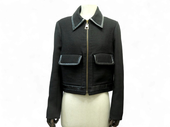 veste louis vuitton courte zippee m 38 nicolas