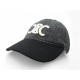 NEUF CASQUETTE CELINE BASEBALL TRIOMPHE 2AUT6930F XS LAINE NOIRE ET GRISE 520€