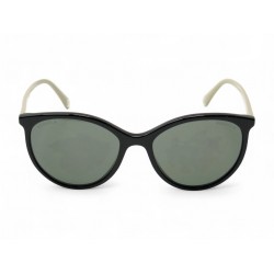 NEUF LUNETTES DE SOLEIL CHANEL LOGO CC 5448 PLASTIQUE NOIR BLACK SUNGLASSES 410€