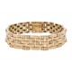 BRACELET CARTIER PANTHERE 5 RANGS DIAMANTS 1.58CT 18CM OR JAUNE 18K 40GR 18800€
