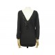 PULL CHRISTIAN DIOR COL V PLONGEANT FLEURS 0C24549XM511 L 44 LAINE SWEATER 2000€