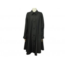NEUF MANTEAU CELINE TRENCH LONG OVERSIZE L 42 44 IMPERMEABLE NOIR COAT 2700€