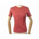 NEUF TSHIRT HERMES H ROND MICRO JERSEY JACQUARD 36 S ORANGE HAUT TOP NEW 660€