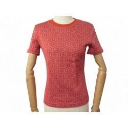 NEUF TSHIRT HERMES H ROND MICRO JERSEY JACQUARD 36 S ORANGE HAUT TOP NEW 660€ NEUF TSHIRT HERMES H ROND MICRO JERSEY JACQUARD 36 S ORANGE HAUT TOP NEW 660€