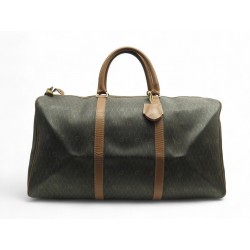 SAC DE VOYAGE A MAIN CHRISTIAN DIOR 55 EN TOILE NID D' ABEILLE TRAVEL BAG 2000€ SAC DE VOYAGE A MAIN CHRISTIAN DIOR 55 EN TOILE NID D' ABEILLE TRAVEL BAG 2000€