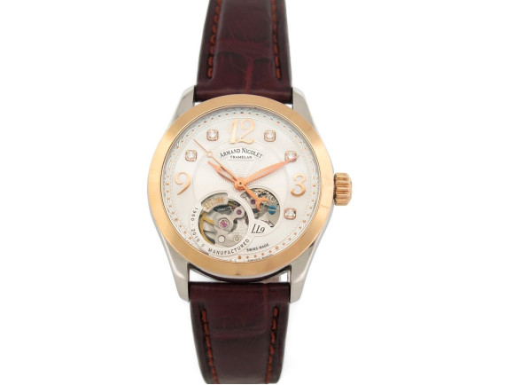 montre armand nicolet ll9 8653a an p953mr8 34mm acier