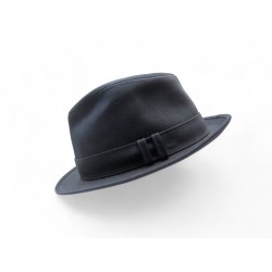 NEUF CHAPEAU HERMES 58 EN TOILE COTON BLEU MARINE + BOITE NEW BLUE HAT CAP 450€