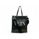 NEUF SAC A MAIN VALENTINO VLTN GM CABAS BANDOULIERE EN CUIR NOIR TOTE BAG 1200€