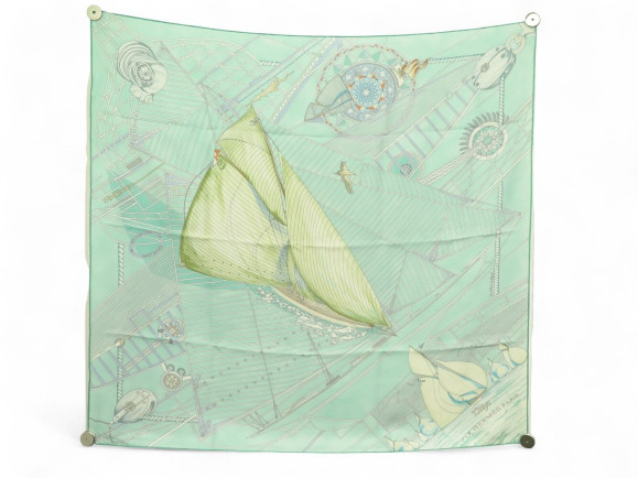 rare foulard hermes tuiga d. jarlegant ed limitee 500