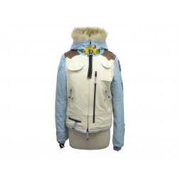 BLOUSON MANTEAU PARAJUMPERS VESTE DE SKI EN LAINE BLEU 38 M JACKET COAT 950€ BLOUSON MANTEAU PARAJUMPERS VESTE DE SKI EN LAINE BLEU 38 M JACKET COAT 950€