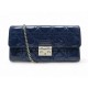 NEUF SAC A MAIN MISS DIOR WALLET ON CHAIN CUIR VERNIS BANDOULIERE WOC BAG 2050€
