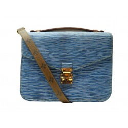 SAC A MAIN LOUIS VUITTON METIS CUIR EPI BLEU TOILE MONOGRAM REVERSE BAG 2250€