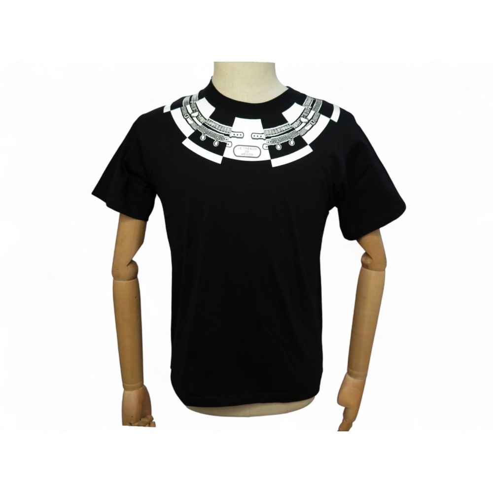 NEUF T-SHIRT HERMES MAXI LE TRESOR DE MEDOR 2H4612DU0234 XS 34 EN COTON TOP 720€