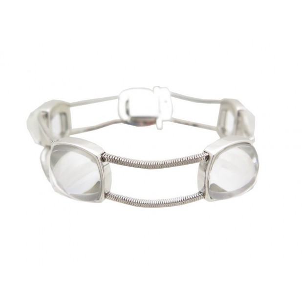 NEUF BRACELET BACCARAT BIJOU EN ARGENT MASSIF ET CRISTAL SILVER JEWEL 350€