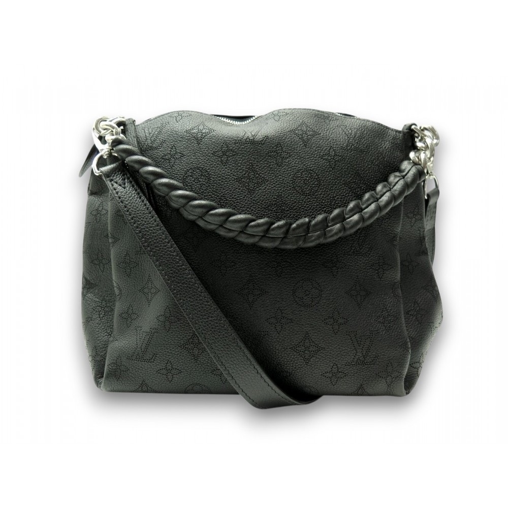 SAC A MAIN LOUIS VUITTON BABYLON BB CUIR MAHINA NOIR BANDOULIERE HAND BAG 3960€