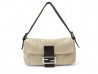 sac a main fendi baguette en toile jacquard ff zucca