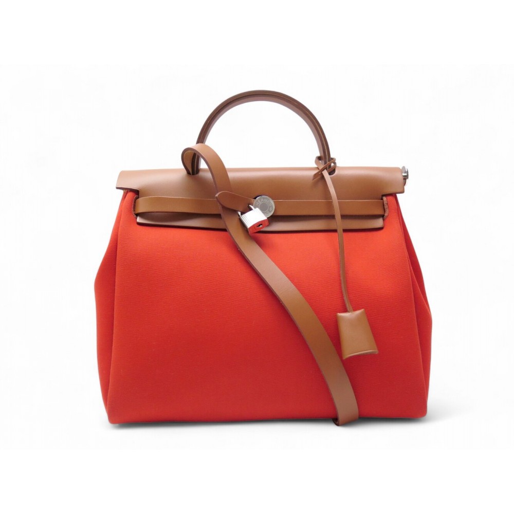 NEUF SAC A MAIN HERMES HERBAG ZIP 31 RETOURNE 2022 BANDOULIERE FULL SET HAND BAG