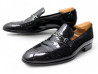 chaussures louis vuitton mocassins 42 cuir vernis
