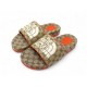 NEUF CHAUSSURES GUCCI X THE NORTH FACE 679947 CLAQUETTES TOILE GG 11 45 NEW 810€