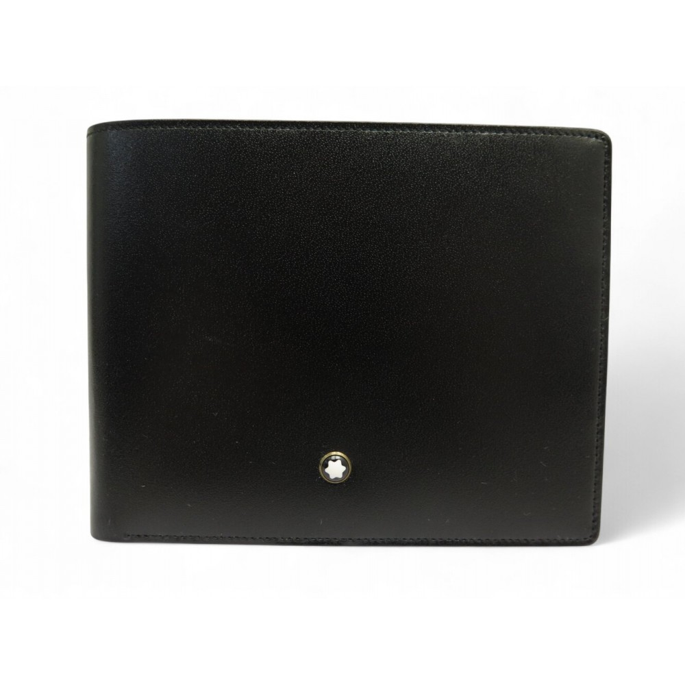 NEUF PORTEFEUILLE MONTBLANC MEISTERSTUCK 6CC PORTE MONNAIE 14103 WALLET 380€