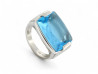 bague bulgari metropolis aigue marine t50 or