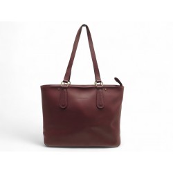 SAC A MAIN LONGCHAMP 10116HNA009 GRAND CABAS 40CM EN CUIR BORDEAUX TOTE BAG 790€