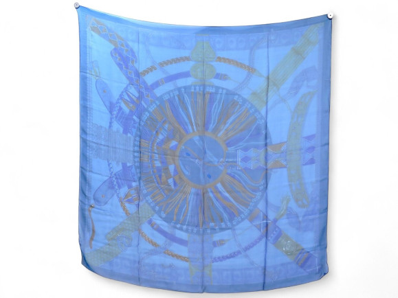 foulard hermes chale mousseline de soie 140cm