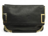sac a main jimmy choo ally cuir graine noir porte