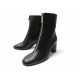 NEUF CHAUSSURES HERMES BOTTINES 40 NEW YORK 70 ANKLE EN CUIR NOIR BOOTS 1300€