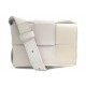 SAC A MAIN BOTTEGA VENETA CASSETTE MINI 666688 CUIR INTRECCO LAVANDE BAG 1100€