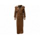 NEUF RARE MANTEAU SAINT LAURENT TRENCH LONG 740485 36 S CUIR CAMEL COAT 10500€