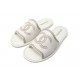 NEUF CHAUSSURES CHANEL MULES LOGO CC G37235 38 EN CUIR SANDALES NEW SHOES 1500€