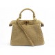 NEUF SAC A MAIN FENDI PEEKABOO 8BN327 SHEARLING EDITION LIMITEE BANDOULIERE BAG