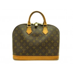 SAC A MAIN LOUIS VUITTON ALMA PM EN TOILE MONOGRAM M53151 CADENAS HAND BAG 1650€