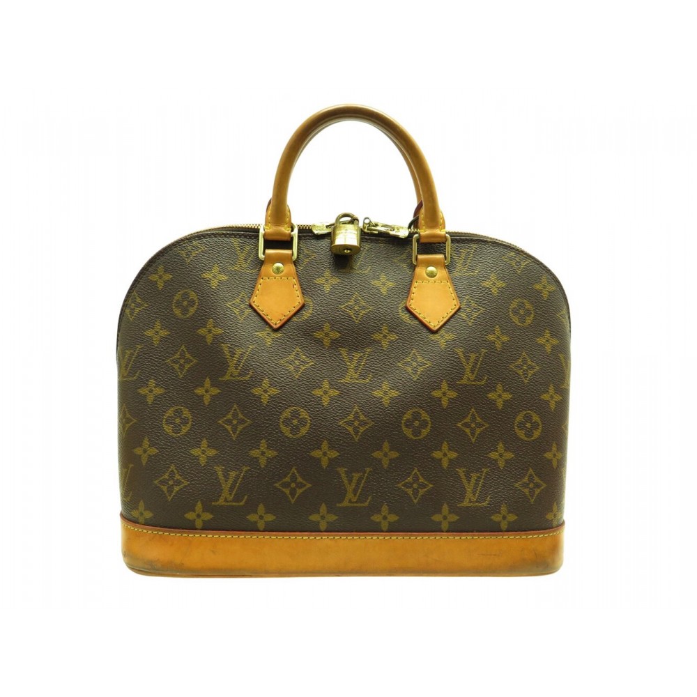 SAC A MAIN LOUIS VUITTON ALMA PM EN TOILE MONOGRAM M53151 CADENAS HAND BAG 1650€