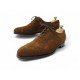 CHAUSSURES EDWARD GREEN 202 DAIM VELOURS 7.5E 41.5 RICHELIEU EMBAUCHOIRS 1400€