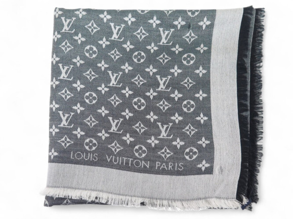 chale louis vuitton chale monogram classic denim