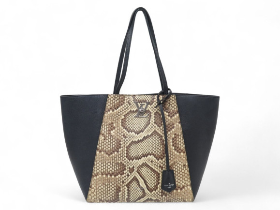 sac a main louis vuitton lockme cabas n92917 cuir