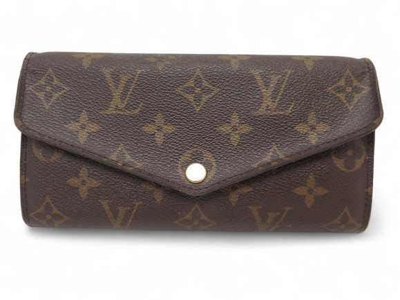 portefeuille louis vuitton sarah en toile monogram