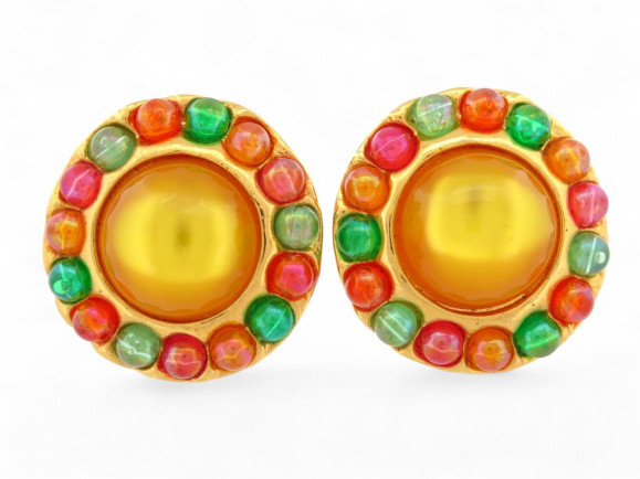 boucles d'oreilles chanel pierres victoire de