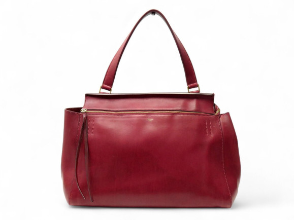  sac a main celine edge en cuir bordeaux