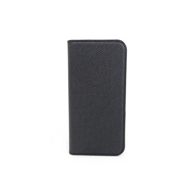 NEUF ETUI LOUIS VUITTON IPHONE 6 FOLIO CUIR TAIGA GRIS TELEPHONE PHONE CASE 225€