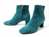  chaussures hermes bottines lexie en daim bleu 39