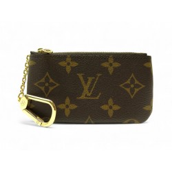 NEUF POCHETTE PORTE CLES LOUIS VUITTON M62650 EN TOILE MONOGRAM MONNAIE 275€