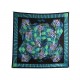 NEUF FOULARD HERMES BONNES VIBRATIONS CARRE 90 SOIE MULTICOLORE SILK SCARF 530€