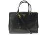 sac a main prada galleria bn2274 en cuir saffiano noir